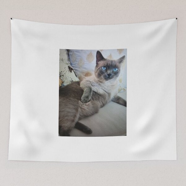 Item preview, Elegant Cats with Floral Patterns designed and sold by Hestercat.
