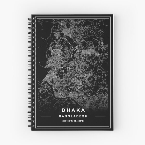 Item preview, Dhaka City Map designed and sold by SHAMPAIN-ART-CO.