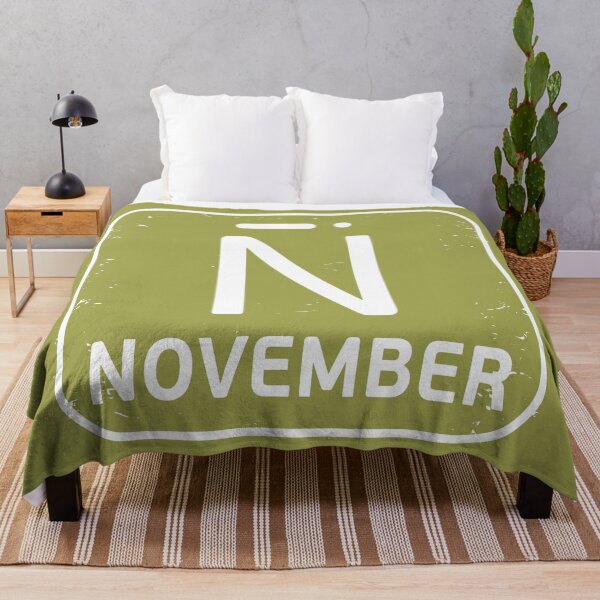 Item preview, NATO phonetic alphabet - Letter N + Morse Code designed and sold by studio838.