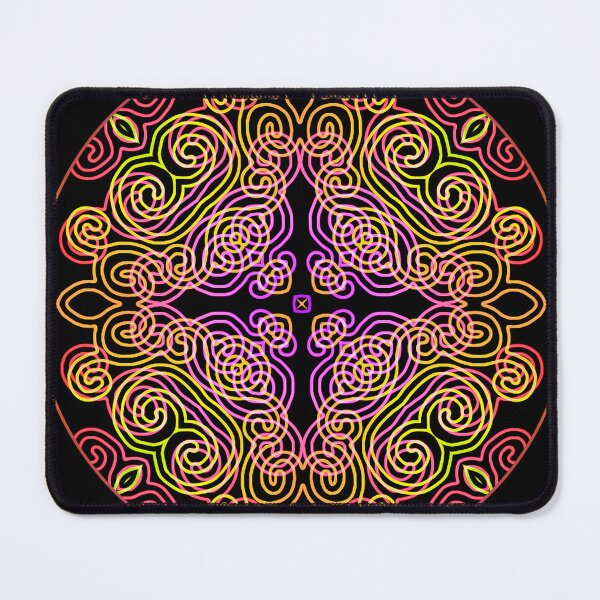 Item preview, overlapping spirals in a circle designed and sold by chambergambit.