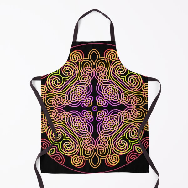 Item preview, overlapping spirals in a circle designed and sold by chambergambit.
