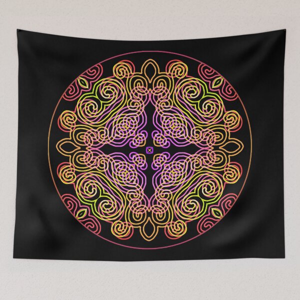 Item preview, overlapping spirals in a circle designed and sold by chambergambit.