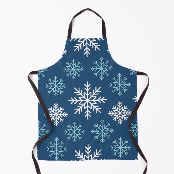 Item preview, Geometric Blue and White Snowflake Pattern | Crisp Winter Design designed and sold by Artophilists.