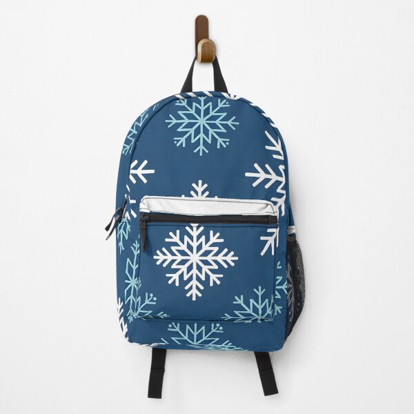 Item preview, Geometric Blue and White Snowflake Pattern | Crisp Winter Design designed and sold by Artophilists.