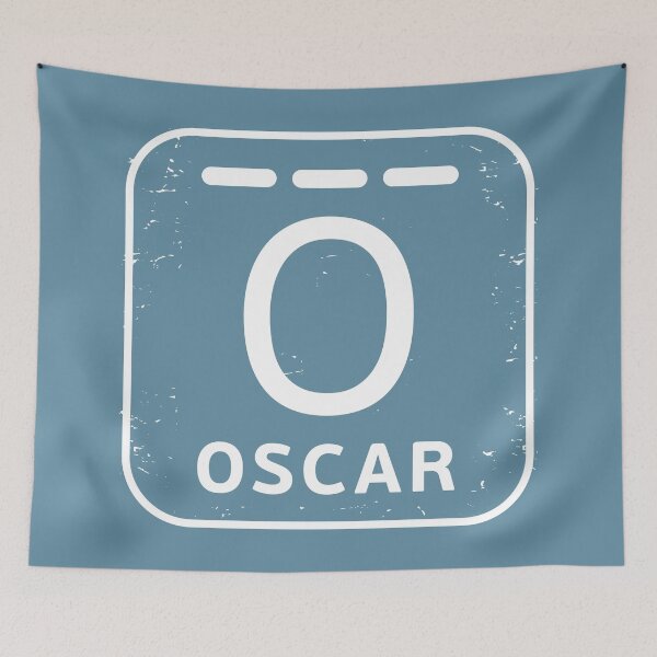 Item preview, NATO phonetic alphabet - Letter O + Morse Code designed and sold by studio838.