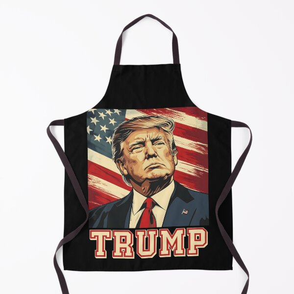Item preview, Trump 2024 American Flag designed and sold by trendyzcom.