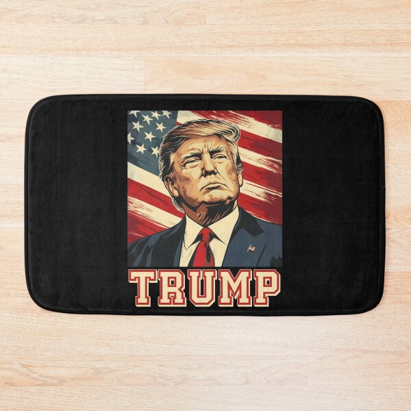 Item preview, Trump 2024 American Flag designed and sold by trendyzcom.
