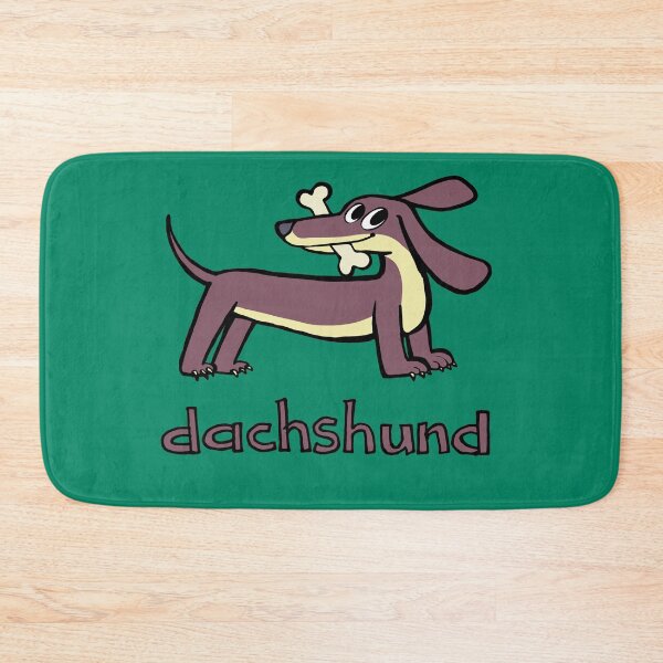 Item preview, dachshund carries a bone in its mouth designed and sold by duxpavlic.