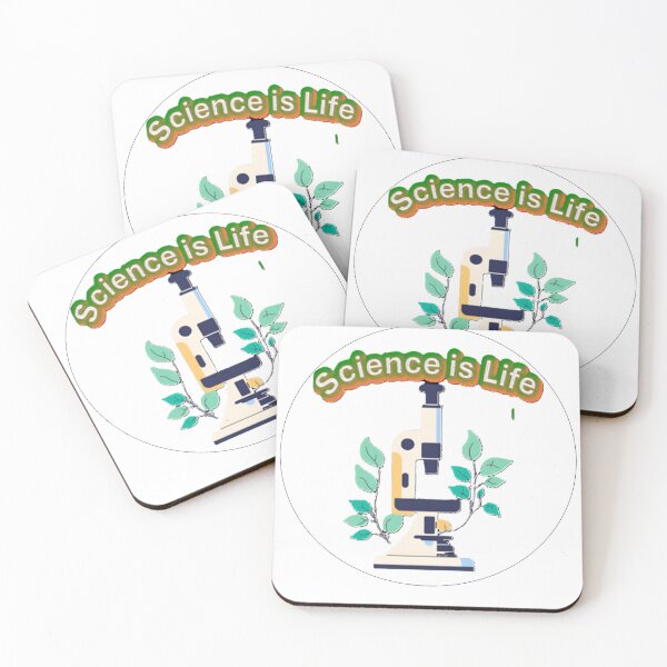 Item preview, Science is Life with Microscope designed and sold by Lydia Castille.