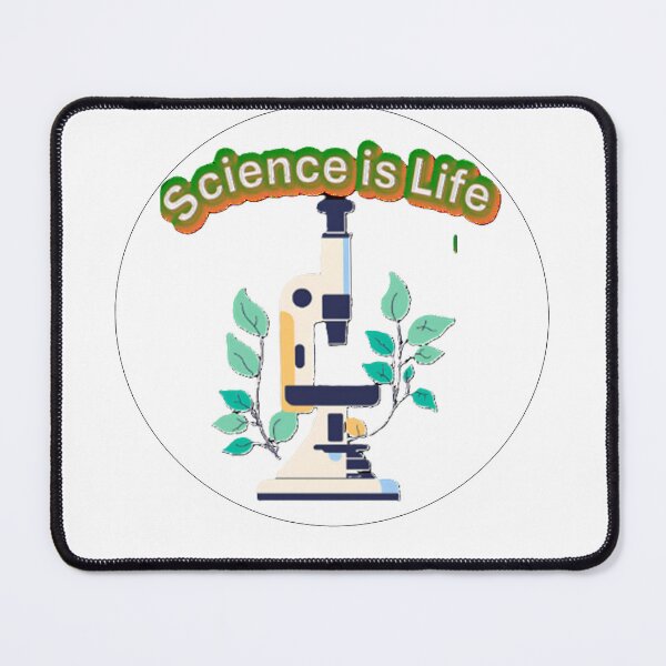 Item preview, Science is Life with Microscope designed and sold by Lydia Castille.