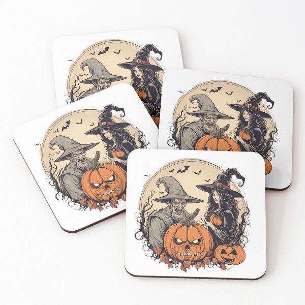 Item preview, Witch and Pumpkin Demon Halloween T-Shirt, Halloween Shirts. designed and sold by BeYourself1993.