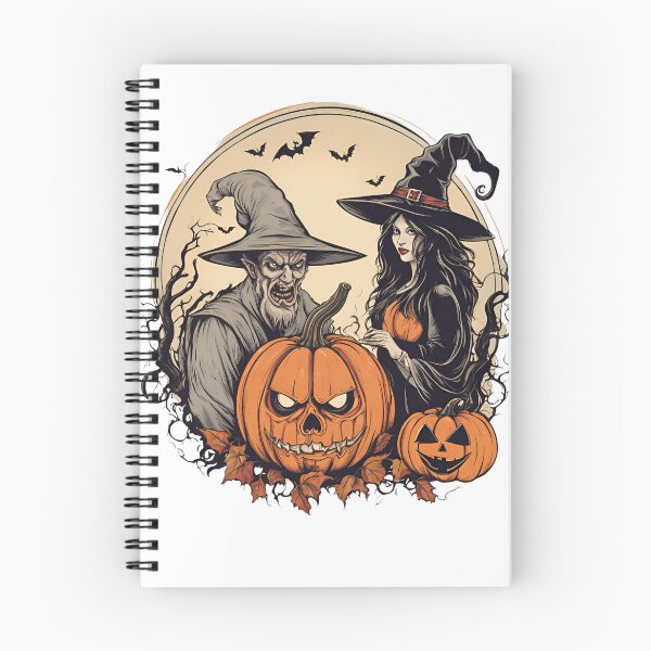 Item preview, Witch and Pumpkin Demon Halloween T-Shirt, Halloween Shirts. designed and sold by BeYourself1993.