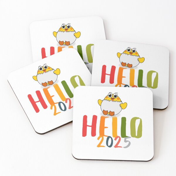 Item preview, Hello 2025 – New Year, Fresh Beginnings, Futuristic Vibes designed and sold by Colorful-Garden.