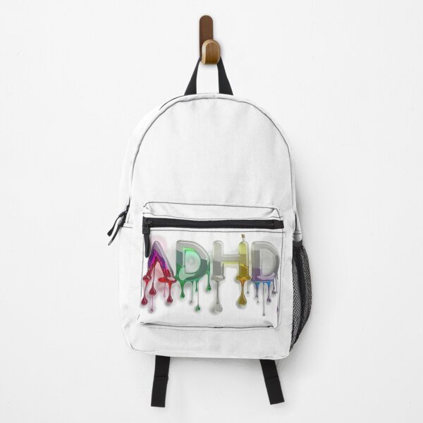 Item preview, The word "ADHD" is made of dripping glass bottles filled with colored liquid.1 designed and sold by My-fake-places.