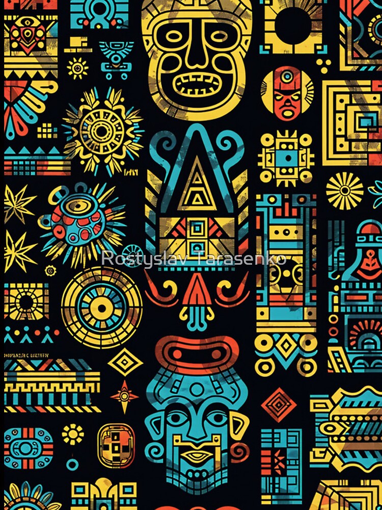 Thumbnail 4 of 4, Samsung Galaxy Phone Case, Aztec designed and sold by Rostislav1401.