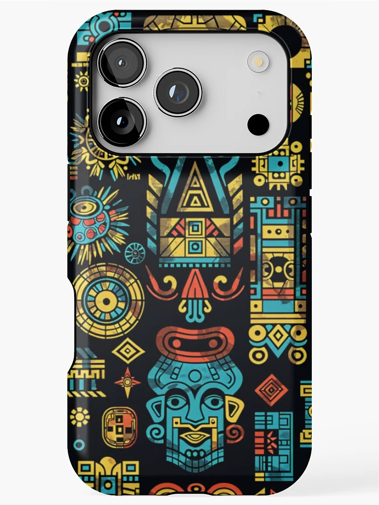 Thumbnail 1 of 4, iPhone Case, Aztec designed and sold by Rostislav Tarasenko.