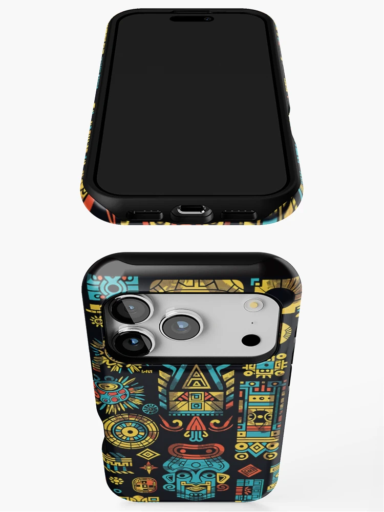 Thumbnail 3 of 4, iPhone Case, Aztec designed and sold by Rostislav Tarasenko.