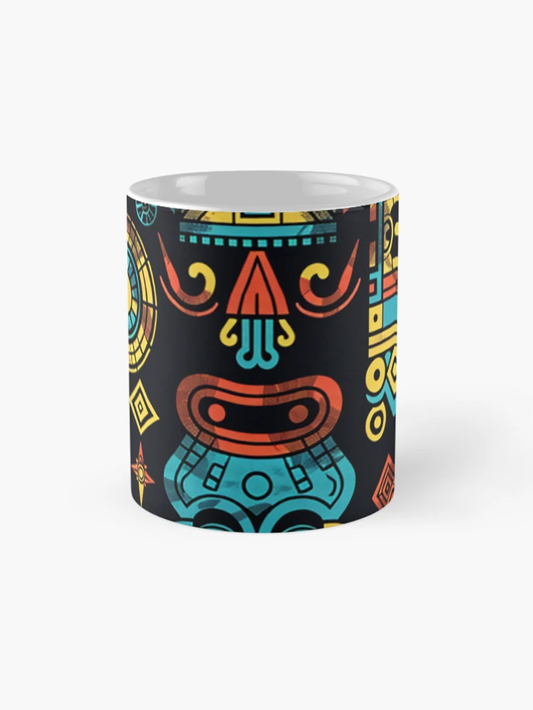 Thumbnail 4 of 6, Coffee Mug, Aztec designed and sold by Rostislav Tarasenko.