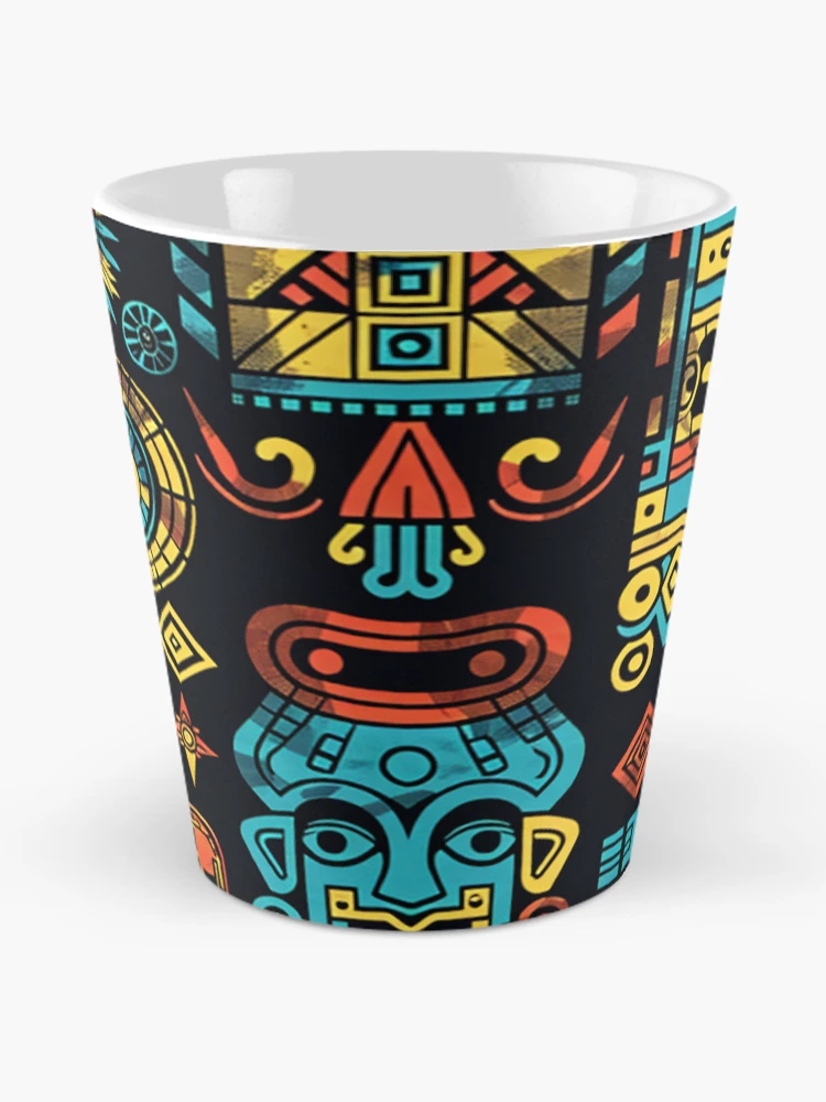 Thumbnail 2 of 4, Coffee Mug, Aztec designed and sold by Rostislav Tarasenko.