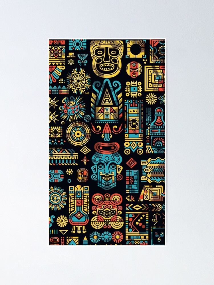 Thumbnail 1 of 3, Poster, Aztec designed and sold by Rostislav1401.