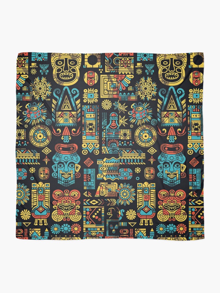 Thumbnail 2 of 3, Scarf, Aztec designed and sold by Rostislav1401.