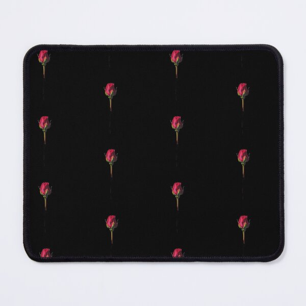 Item preview, Single Red Rose with a Green Stem and Leaves  designed and sold by macadolie.