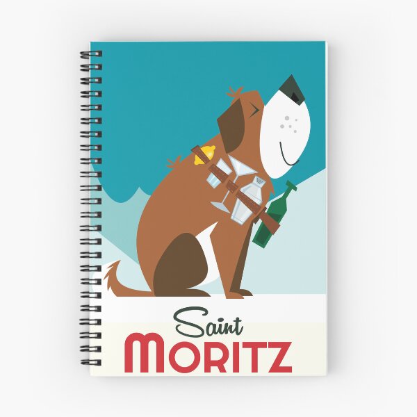 Item preview, St Moritz ski poster designed and sold by Gary Godel.