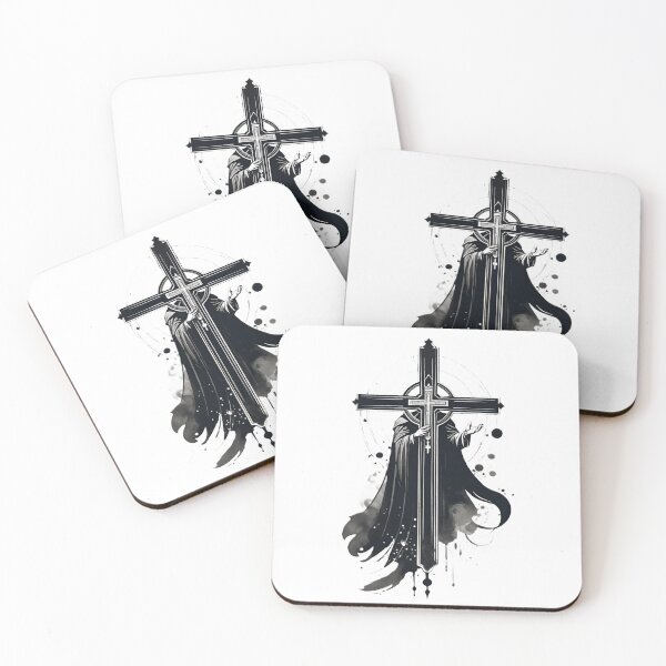 Item preview, cross, crucifixion, Orthodox, print, graphics designed and sold by DonnaBlankaArt.