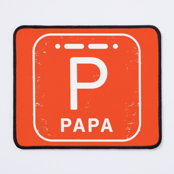 Item preview, NATO phonetic alphabet - Letter P + Morse Code designed and sold by studio838.