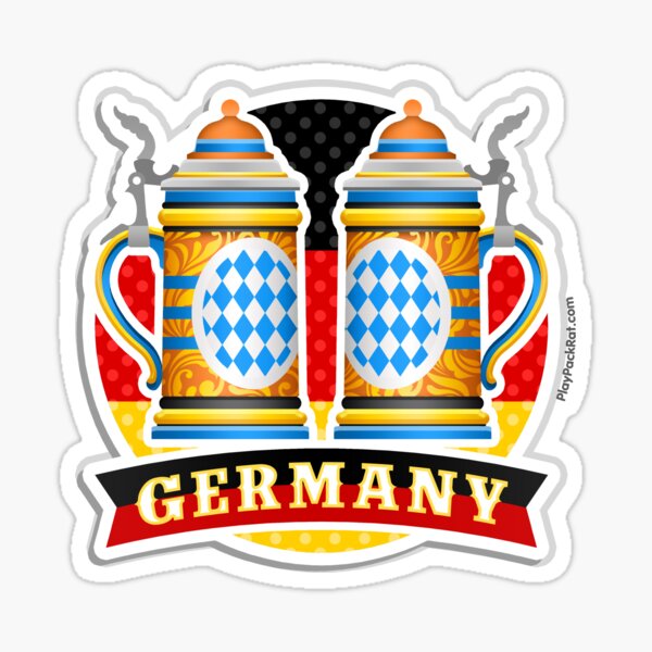 Artikel-Vorschau von Deutschland, designt und verkauft von PackRatGame.