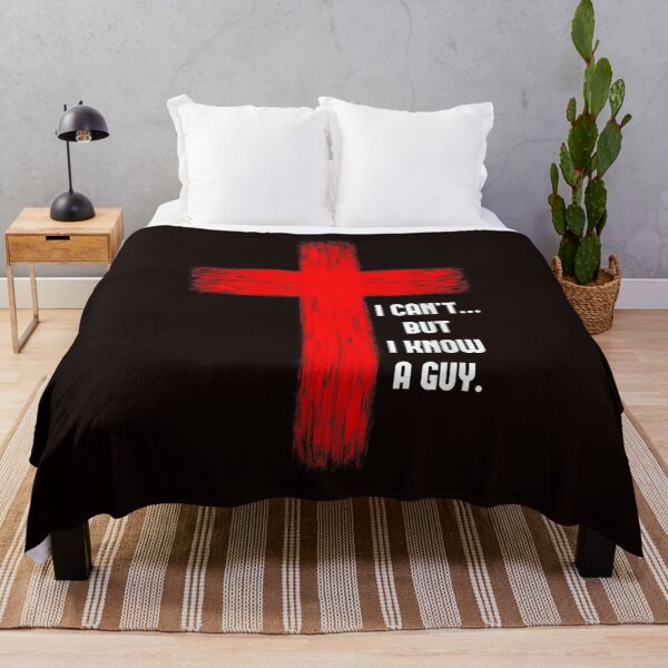 Item preview, I Can't But I Know A Guy Jesus Cross  designed and sold by MythicMosaics.