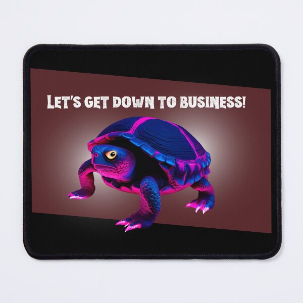 Item preview, Let's get down to business Motivation Serious Humor designed and sold by twosenses.