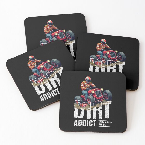 Item preview, Lawnmower Racing - Dirt Addict - Lawn Mower Racing designed and sold by RaceDayRags.