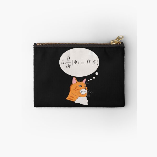 Item preview, Schrödinger's cat deep in thought. designed and sold by Nanar1984.