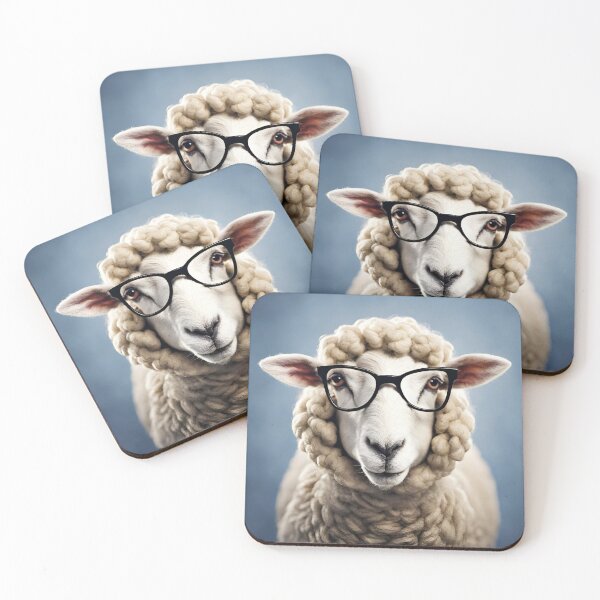 Item preview, Sheep in Glasses 5 designed and sold by Tom-Johnson.