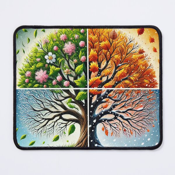 Item preview, The Everchanging Tree: Four Seasons designed and sold by prkpuriku.