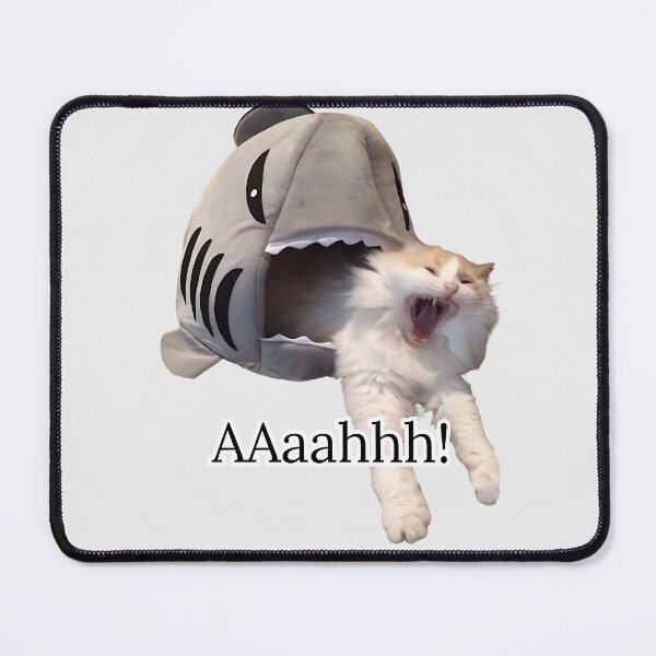 Item preview, Funny scared mood cat designed and sold by LadyWithLashes.