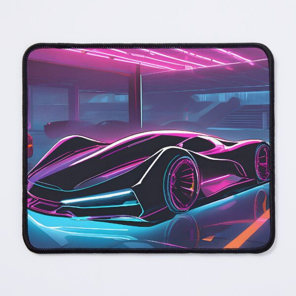 Item preview, Cyberpunk Supercar in Underground Garage designed and sold by papi1998.