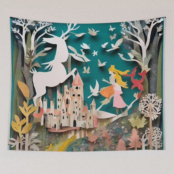 Item preview, Magical Cut Paper Storybook Scene 2 designed and sold by Tom-Johnson.