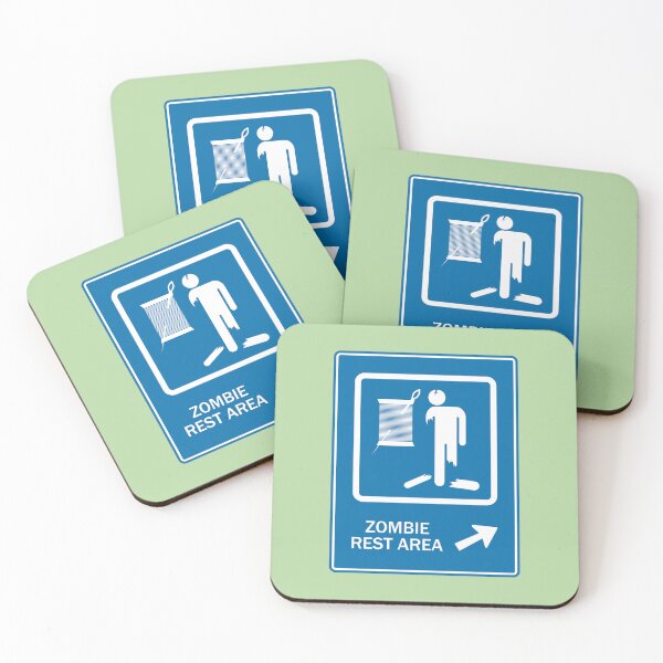 Item preview, Zombie Hospital – Highway Rest Area Parody Design designed and sold by andabelart.