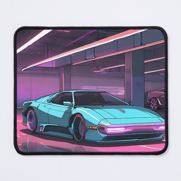 Item preview, Cyberpunk Supercar in Underground Garage designed and sold by papi1998.