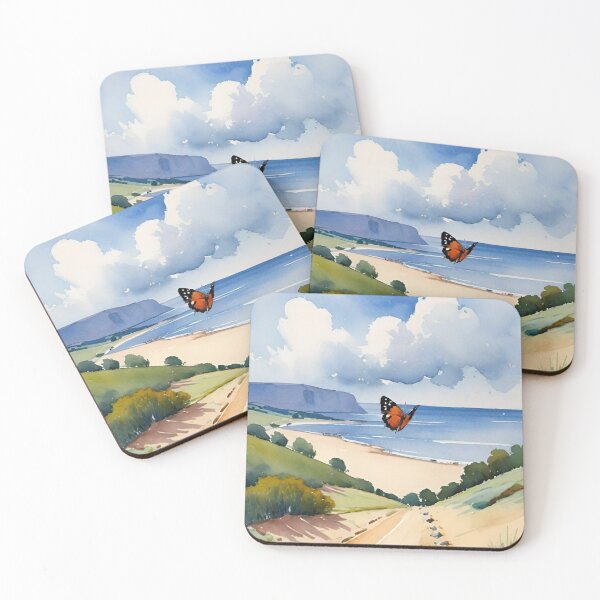 Item preview, "Coastal Breeze and Butterfly Flight" designed and sold by LHDdesign.