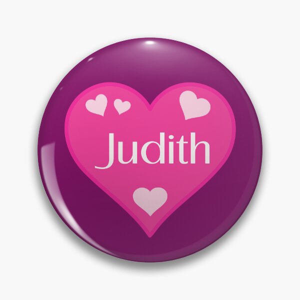 Item preview, Judith Name Pink Heart  designed and sold by Jeallan Designs.