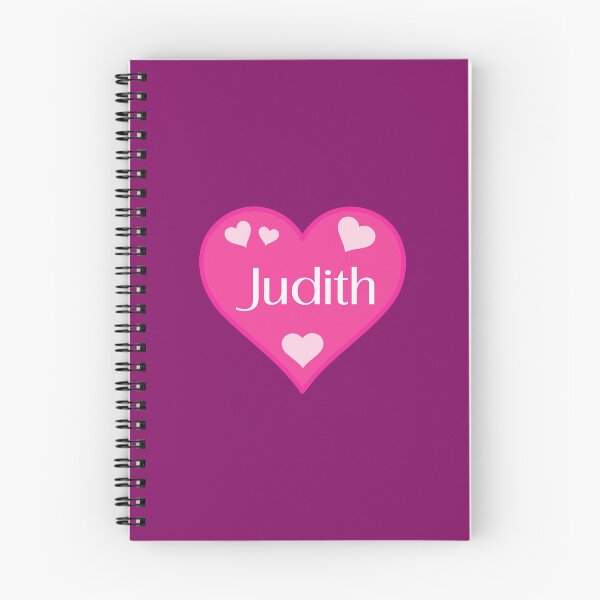 Item preview, Judith Name Pink Heart  designed and sold by Jeallan Designs.