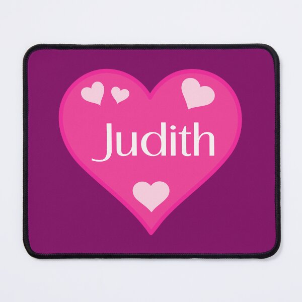 Item preview, Judith Name Pink Heart designed and sold by Jeallan Designs.