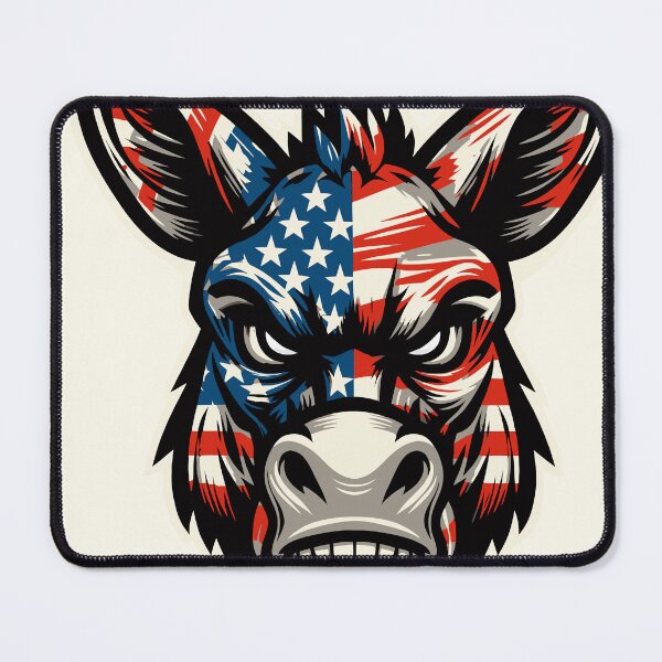 Item preview, Democratic party Donkey designed and sold by 3Tubes.