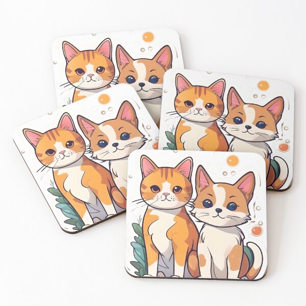 Item preview, Dog and cat friends designed and sold by DeransDesigns.
