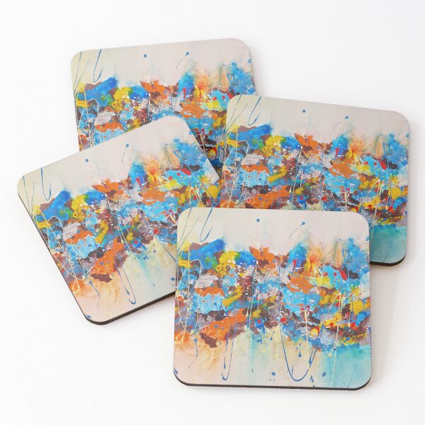 Item preview, Acrylic painting "Summer flowers" designed and sold by IreneSchlik.