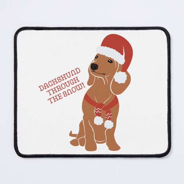 Item preview, Dachshund through the snow! designed and sold by marinaangelina.