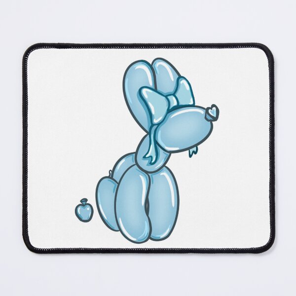 Item preview, Coquette Balloon Dog Pooping in Blue designed and sold by Doodalos.
